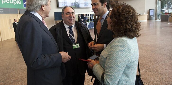 Vicente Tirado con Pablo Zalba