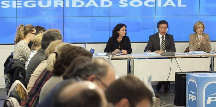 Carlos Floriano se reúne con los miembros de las comisiones de Empleo de Congreso y Senado