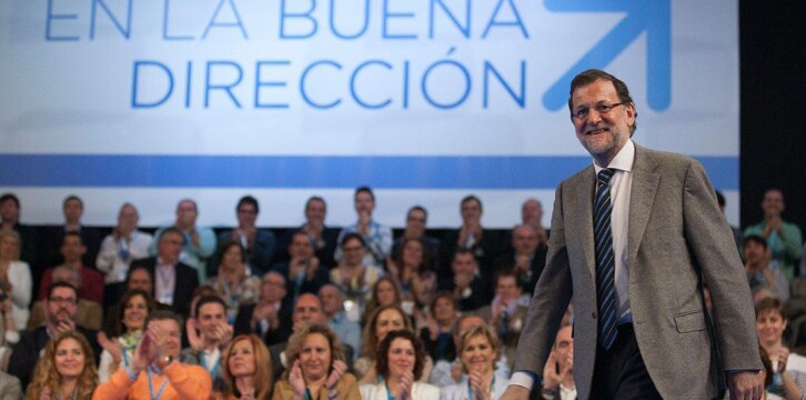 Mariano Rajoy en la clausura de la 21 Intermunicipal Popular en Valencia