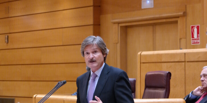 Jaime Mateu en el Senado