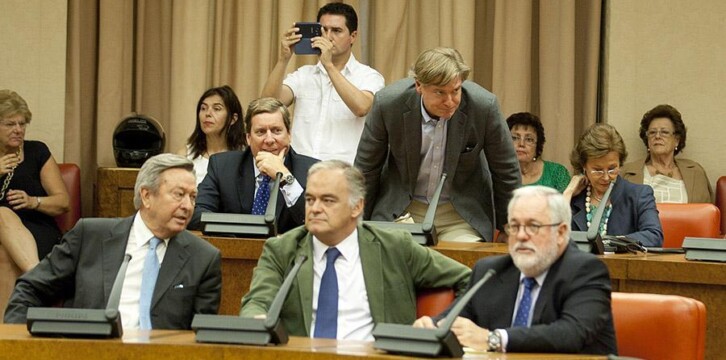 Antonio López-Istúriz jura el cargo como Eurodiputado