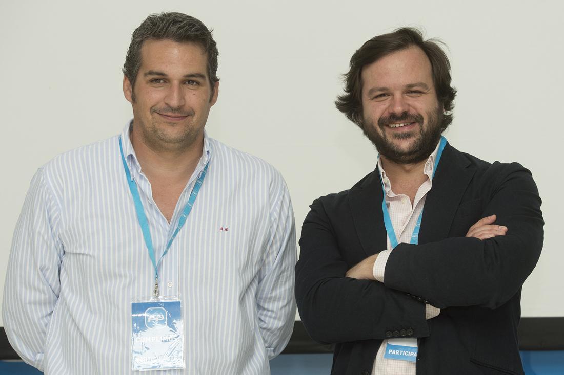 Ángel González e Ignacio Uriarte Partido