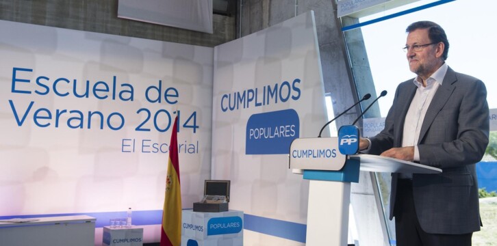 Mariano Rajoy clausura la Escuela de Verano del PP