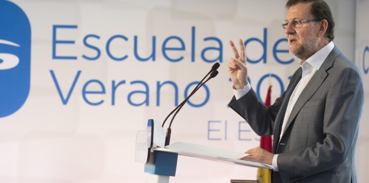 Mariano Rajoy clausura la Escuela de Verano del PP