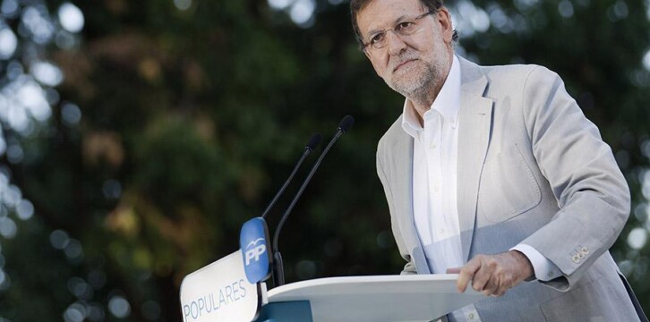 El presidente del Gobierno y del Partido Popular, Mariano Rajoy
