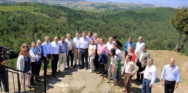 Mariano Rajoy en Vilanova de Arousa