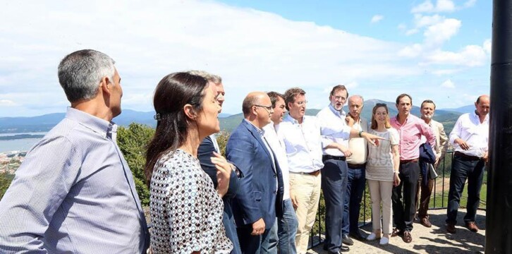 Mariano Rajoy en Vilanova de Arousa