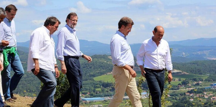 Mariano Rajoy en Vilanova de Arousa