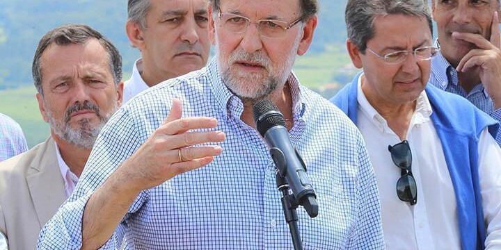 El presidente del Gobierno y del Partido Popular, Mariano Rajoy