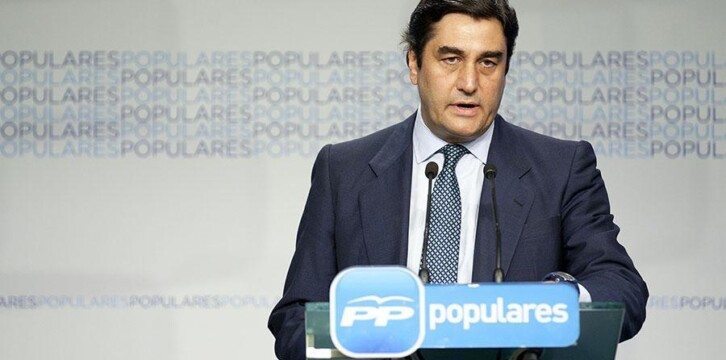 El secretario nacional de Sanidad del PP, José Ignacio Echániz