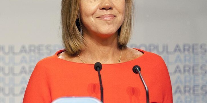 Rueda de prensa de María Dolores de Cospedal