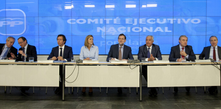 Mariano Rajoy preside la reunión del Comité Ejecutivo Nacional del PP