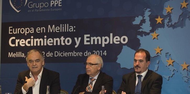 Esteban González Pons durante su intervención