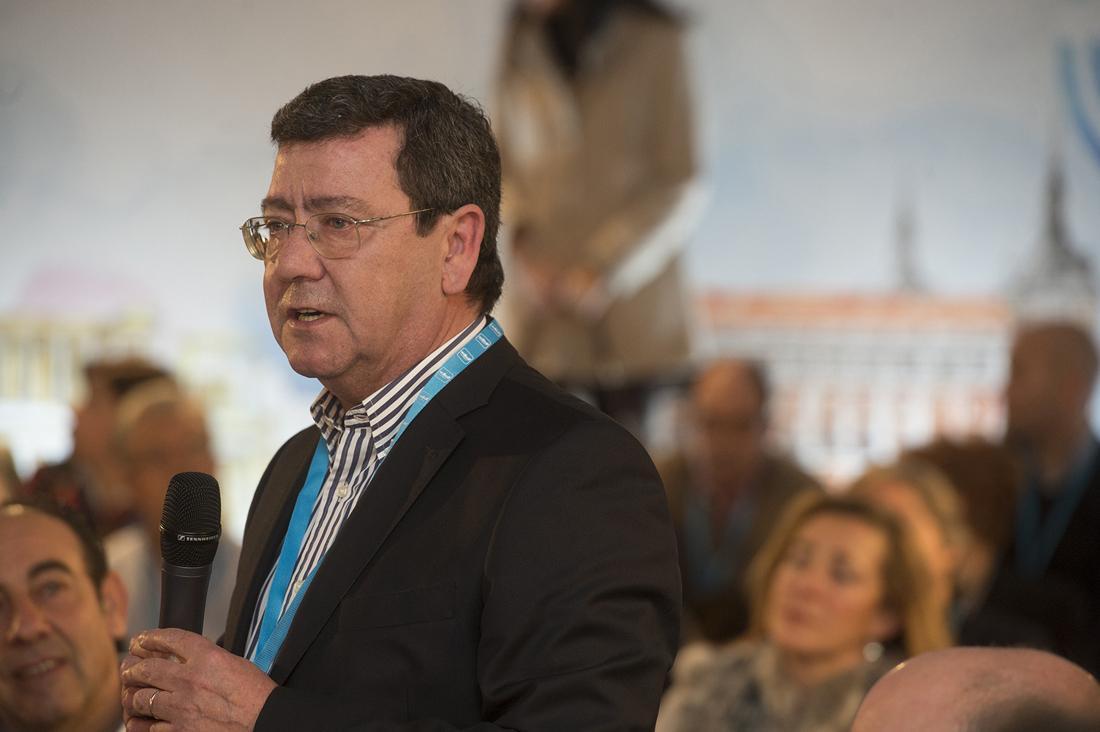 Cesar Rico en la Plaza de la Solidaridad - Partido Popular