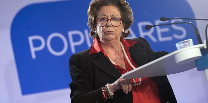 La alcaldesa de Valencia, Rita Barberá