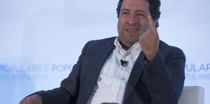 Javier Moliner en la Presentación del Programa Marco Local en unas jornadas en Valencia