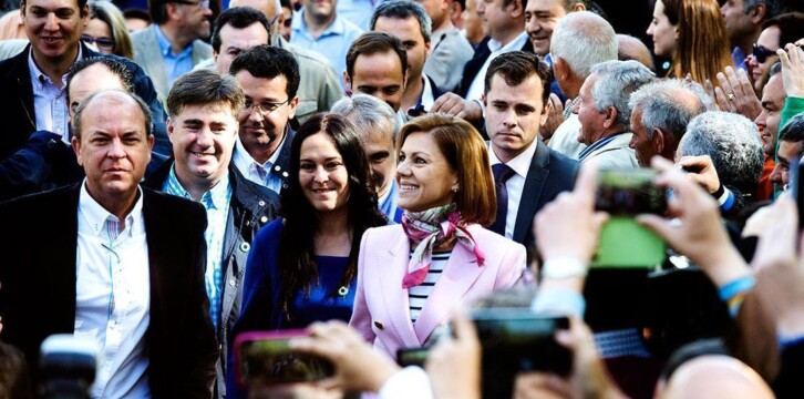 Cospedal presenta la candidatura de Monago a la Junta de Extremadura