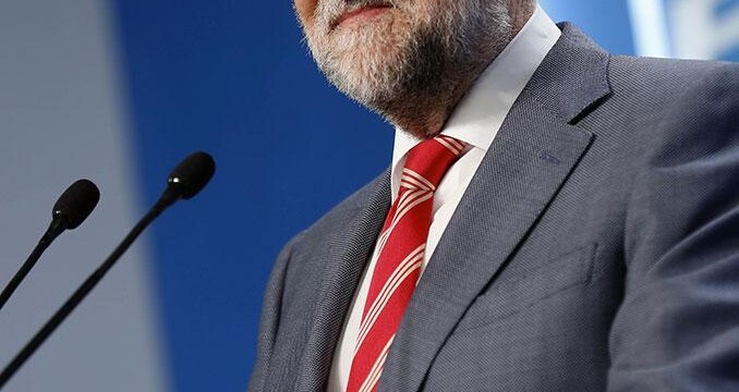 Mariano Rajoy durate la rueda de prensa