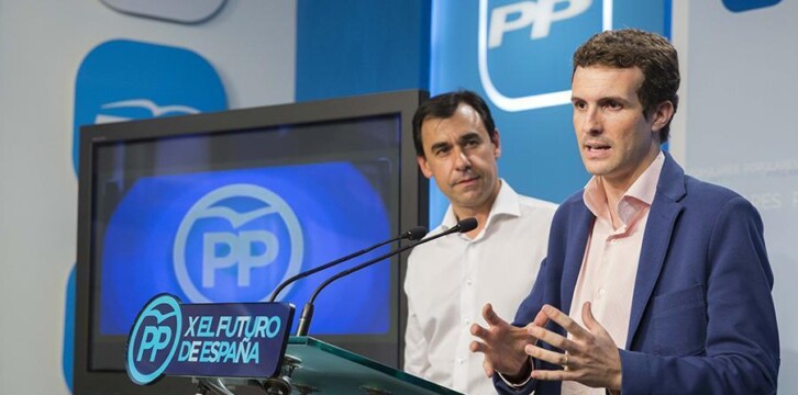 Pablo Casado y Fernando Martínez-Maillo presentan la Conferencia X el Futuro de España