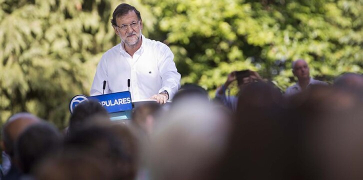 El presidente del Gobierno y del Partido Popular, Mariano Rajoy