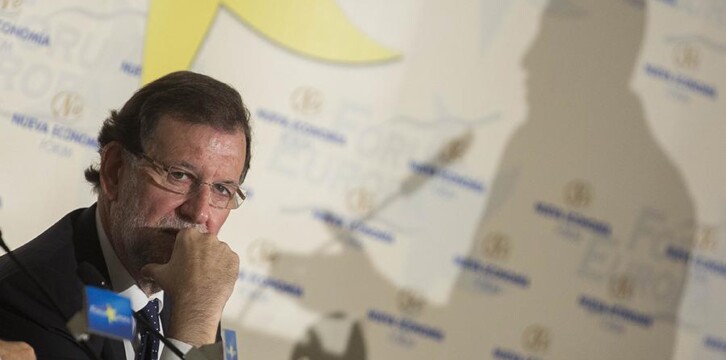 El presidente del Gobierno y del Partido Popular, Mariano Rajoy