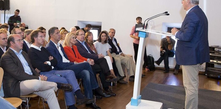 José Ignacio Ceniceros durante su intervención