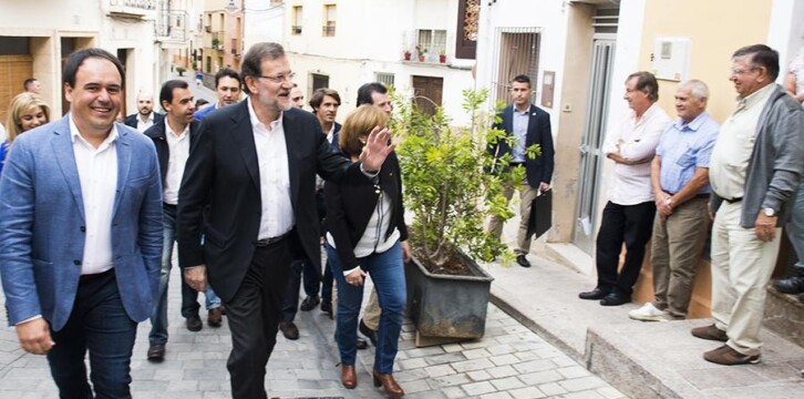 Mariano Rajoy visita Finestrat (Alicante)