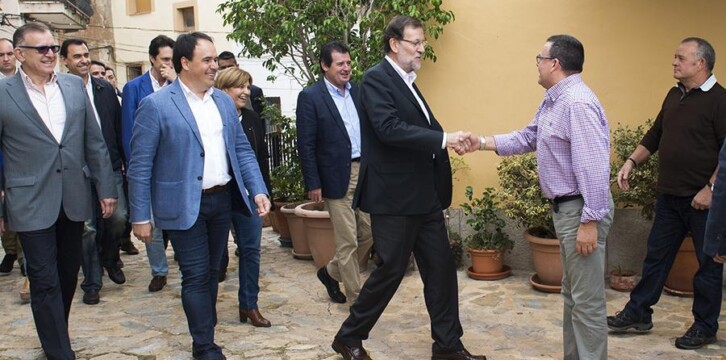 Mariano Rajoy visita Finestrat (Alicante)
