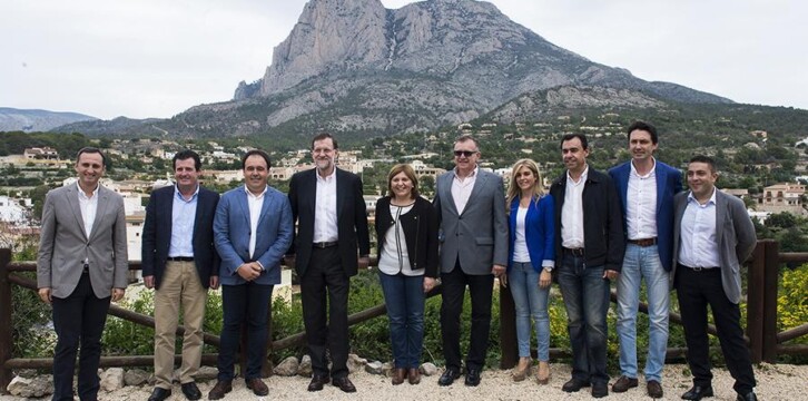 Mariano Rajoy visita Finestrat (Alicante)