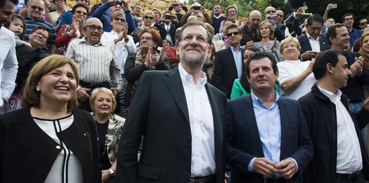 Mariano Rajoy visita Finestrat (Alicante)
