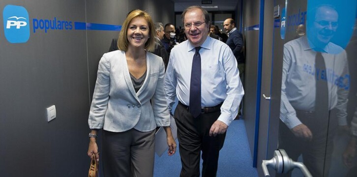 María Dolores de Cospedal interviene en el Comité Ejecutivo del PP de Castilla y León