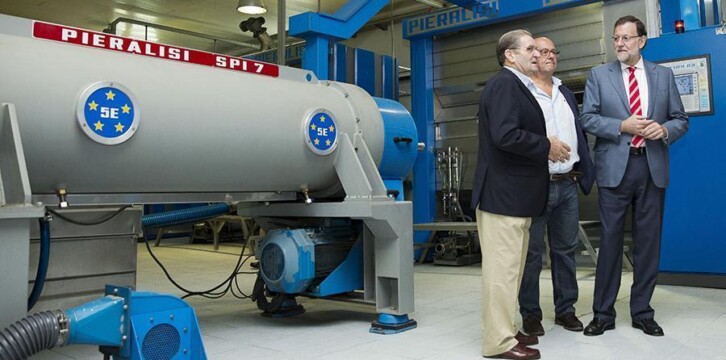 Mariano Rajoy visita la cooperativa de Nuestra Señora de la Antigua