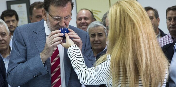 Mariano Rajoy visita la cooperativa de Nuestra Señora de la Antigua