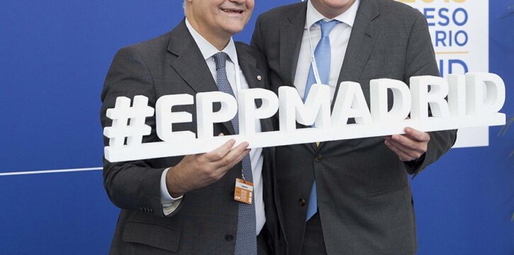 Antonio López Isturiz a su llegada al #EPPMadrid