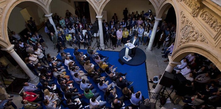 Mariano Rajoy clausura el Congreso de NNGG de Murcia