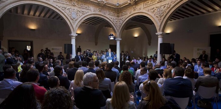 Mariano Rajoy clausura el Congreso de NNGG de Murcia
