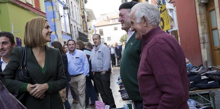 María Dolores de Cospedal en Ribadesella
