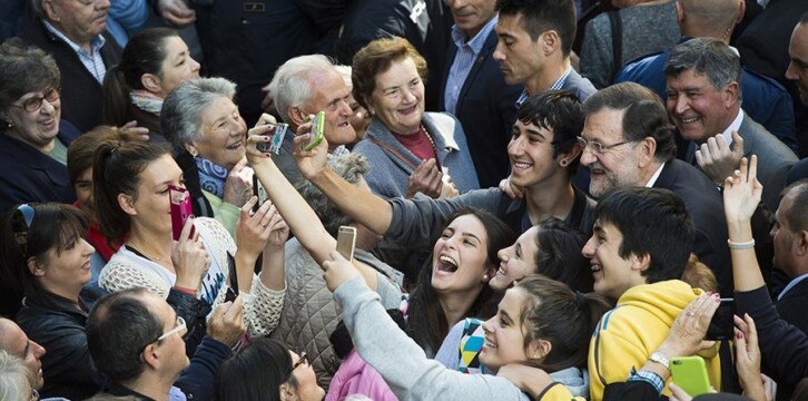 Mariano Rajoy en Béjar