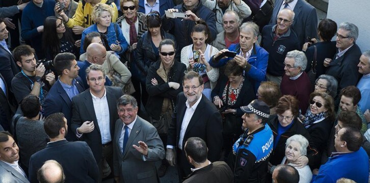 Mariano Rajoy en Béjar