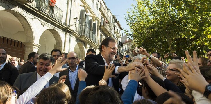 Mariano Rajoy en Béjar