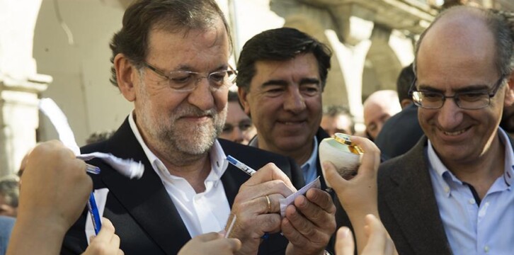 Mariano Rajoy en Béjar