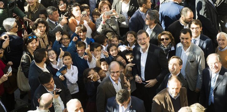 Mariano Rajoy en Béjar