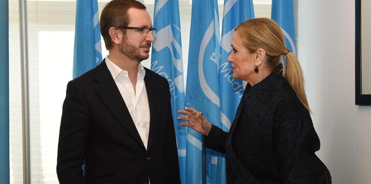 Javier Maroto se reúne con Cristina Cifuentes y con el Grupo Popular de la Asamblea de Madrid