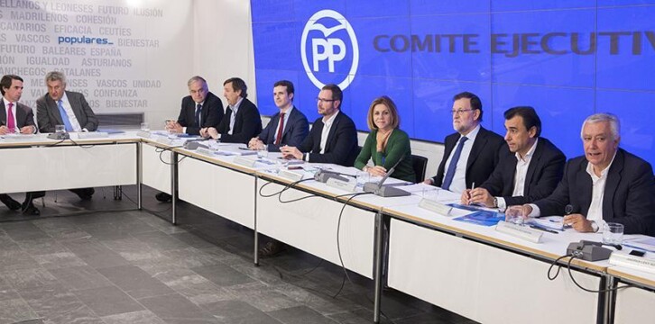 Mariano Rajoy preside la reunión del Comité Ejecutivo Nacional