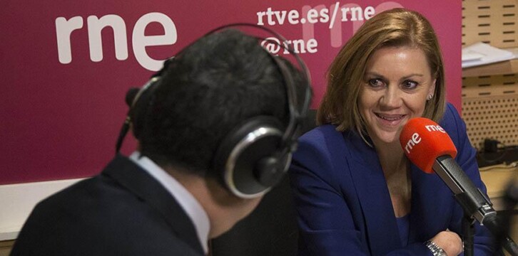 Entrevista a María Dolores de Cospedal en RNE