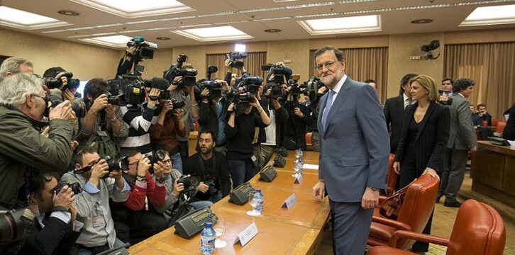 Mariano Rajoy preside la Plenaria del Grupo Popular en el Congreso