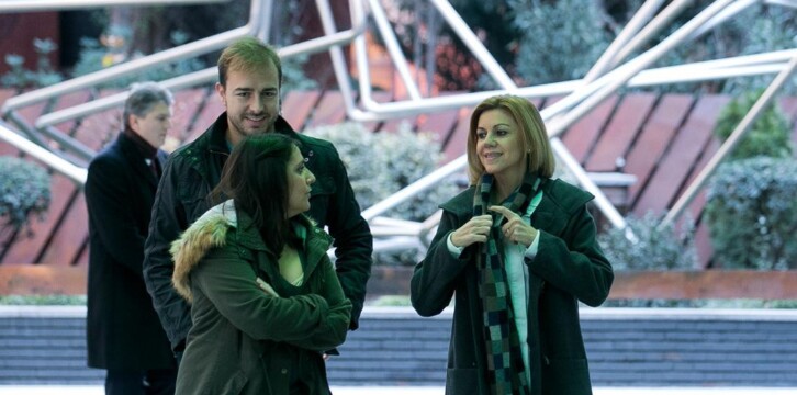 Mª Dolores Cospedal preside un acto de NNGG