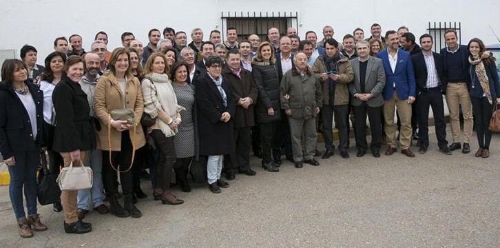 María Dolores de Cospedal preside la Junta Directiva del PP de Extremadura