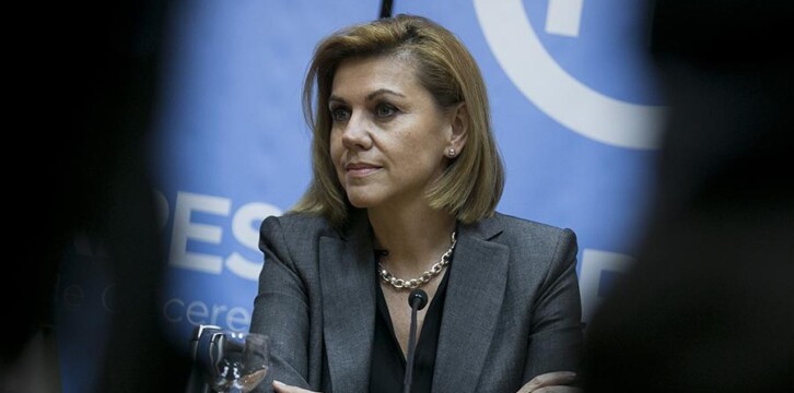 María Dolores de Cospedal preside la Junta Directiva del PP de Extremadura