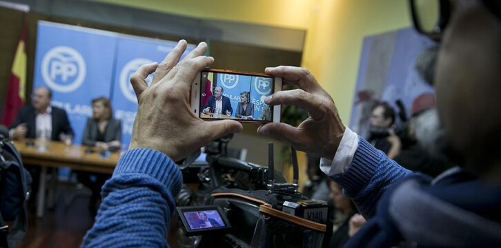 María Dolores de Cospedal preside la Junta Directiva del PP de Extremadura